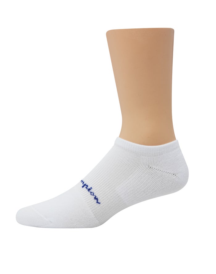 Champion Herre Sokker Hvide - Compression No-Show 3-Pairs - Danmark REU-524391